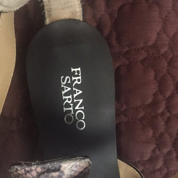 Snakeskin Sandals. Excellent condition - Picture 3 of 4